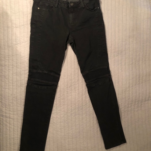 Skinny Black Normal Waist Jeans - Picture 1 of 5